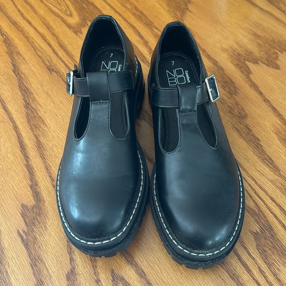 walmart chunky mary jane shoes